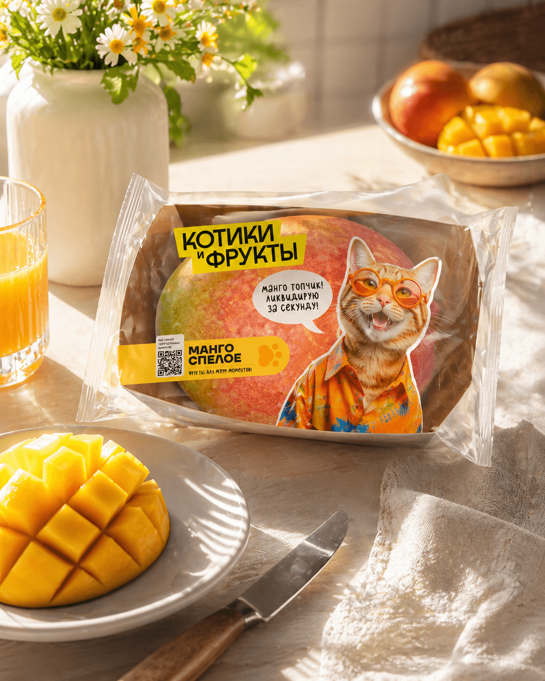 Котики и Фрукты