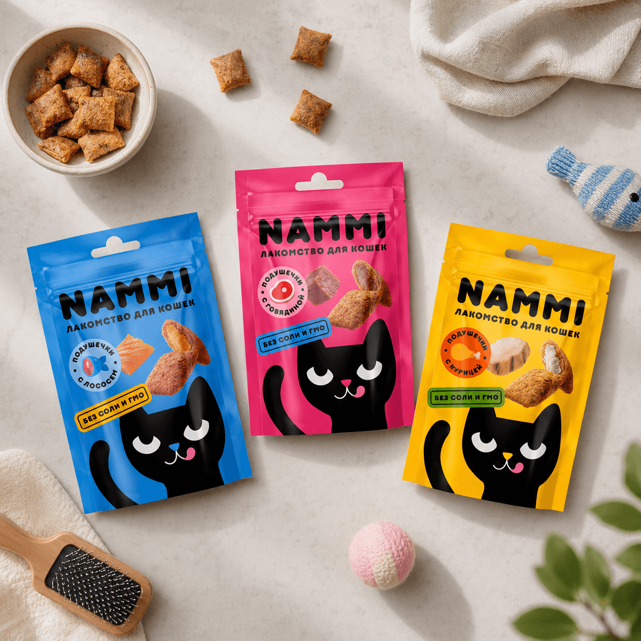NAMMI — лакомства для кошек